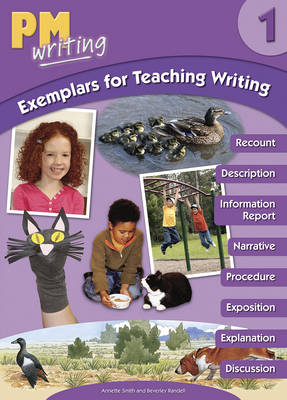 Book cover for PM Writing Exemplars 1 Teaching Writing