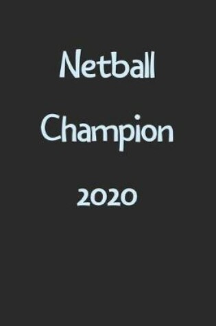 Cover of Netball Champion 2020