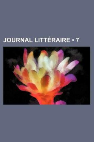 Cover of Journal Litteraire (7 )