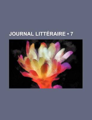 Book cover for Journal Litteraire (7 )