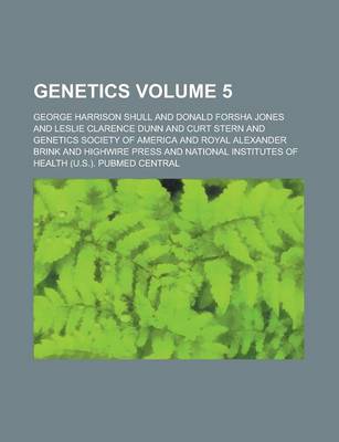 Book cover for Genetics Volume 5