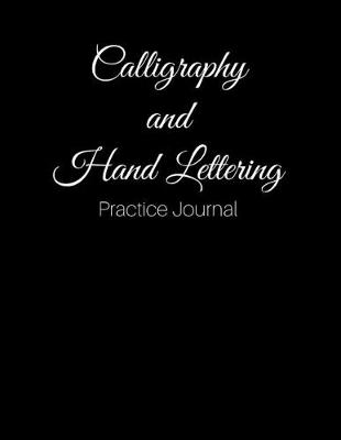 Cover of Calligraphy and Hand Lettering Practice Journal