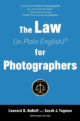 Book cover for The Law (in Plain English) for Photographers