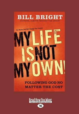 Cover of My Life is Not My Own (1 Volume Set)