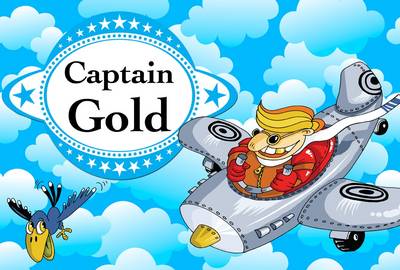 Book cover for Captain Gold