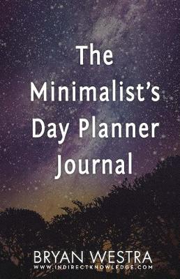 Book cover for The Minimalist's Day Planner Journal