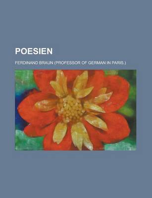 Book cover for Poesien