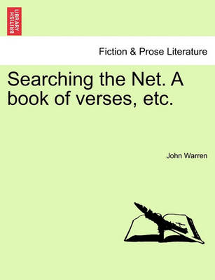 Book cover for Searching the Net. a Book of Verses, Etc.