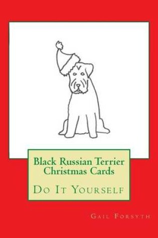 Cover of Black Russian Terrier Christmas Cards