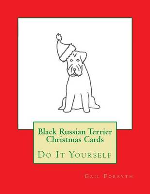 Book cover for Black Russian Terrier Christmas Cards