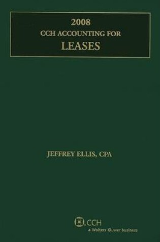 Cover of CCH Accounting for Leases