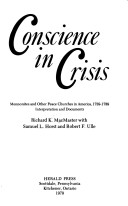 Cover of Conscience in Crisis