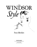 Book cover for The Windsor Style