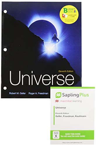 Book cover for Loose-Leaf Version of Universe 11E & Saplingplus for Freedman's Universe 11E (Six-Months Access)