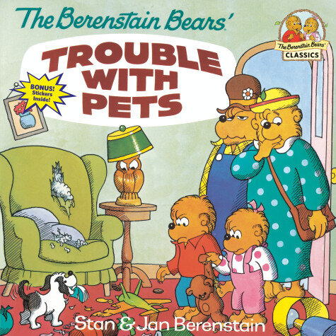 Book cover for The Berenstain Bears' Trouble with Pets