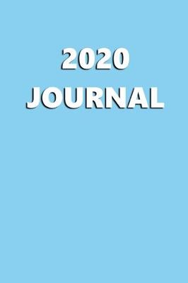 Book cover for 2020 Journal Baby Blue Color 204 Pages 204 Pages