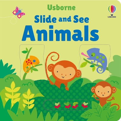Book cover for Slide and See Animals