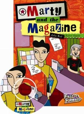 Book cover for Marty and the Magazine