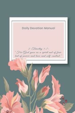 Cover of Daily Devotion Manual