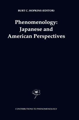 Book cover for Phenomenology: Japanese and American Perspectives