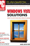 Book cover for "PC Magazine" Windows Vista Solutions