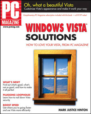 Book cover for "PC Magazine" Windows Vista Solutions