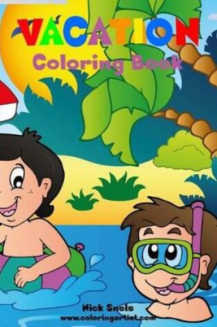 Cover of Vacation Coloring Book 1