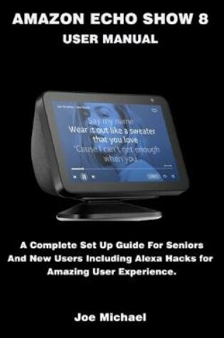 Cover of Amazon Echo Show 8 User Manual