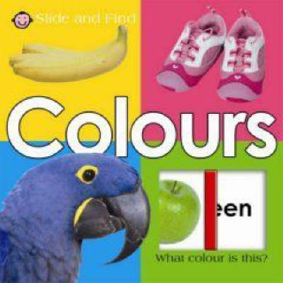 Book cover for Slide & Find Colours