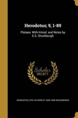 Cover of Herodotus; 9, 1-89