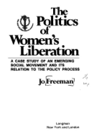 Cover of Politics of Women's Liberation