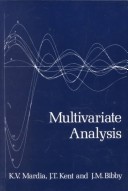 Cover of Multivariate Analysis