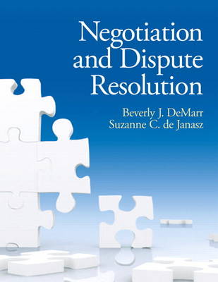 Book cover for Negotiation and Dispute Resolution