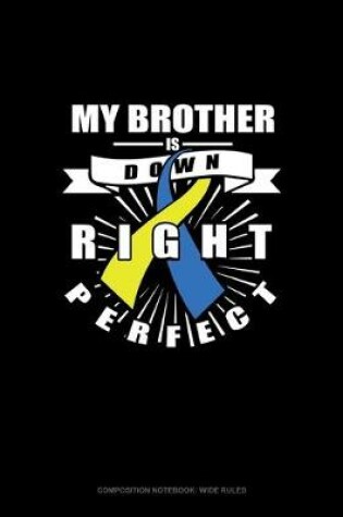 Cover of My Brother Is Down Right Perfect