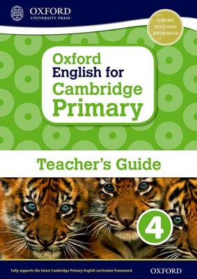 Book cover for Oxford English for Cambridge Primary Teacher Book 4