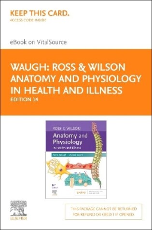 Cover of Ross & Wilson Anatomy and Physiology in Health and Illness - Elsevier eBook on Vitalsource (Retail Access Card)