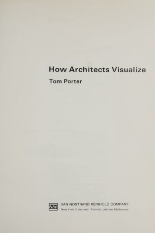 Cover of How Architects Visualize