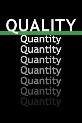 Cover of Quality Over Quantity