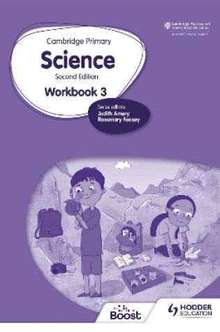 Cover of Cambridge Primary Science Workbook 3 Second Edition