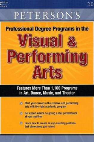Cover of Visual and Performing Arts 2005,