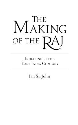 Book cover for The Making of the Raj