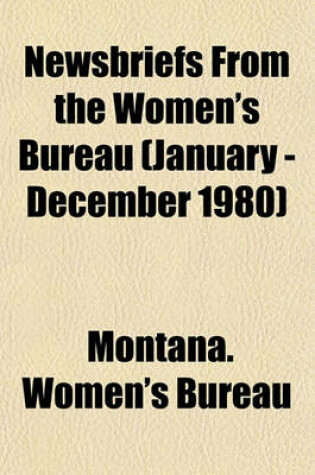 Cover of Newsbriefs from the Women's Bureau (January - December 1980)