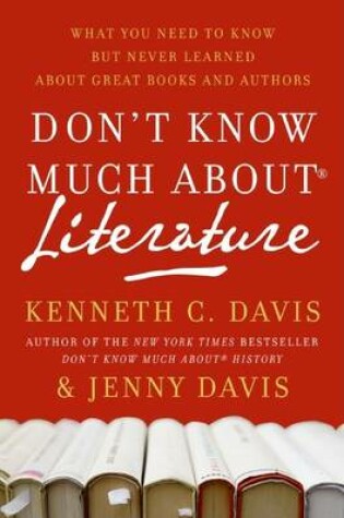 Cover of Don't Know Much about Literature