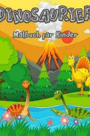 Cover of Dinosaurier-Malbuch fur Kinder