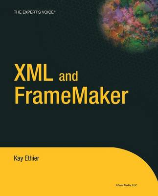 Book cover for XML and FrameMaker