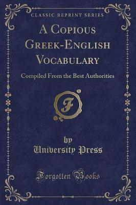 Book cover for A Copious Greek-English Vocabulary