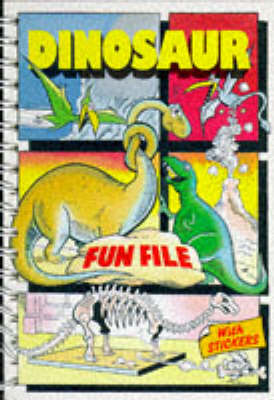 Book cover for Dinosaur Fun File