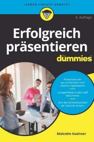 Cover of Erfolgreich präsentieren für Dummies 4e