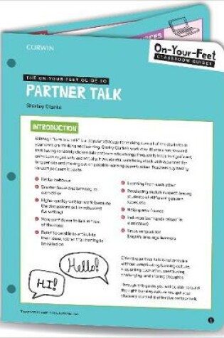 Cover of The On-Your-Feet Guide to Partner Talk