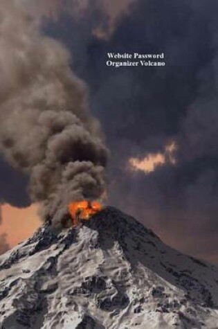 Cover of Website Password Organizer Volcano